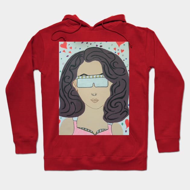 party girl Hoodie by Lum Designs